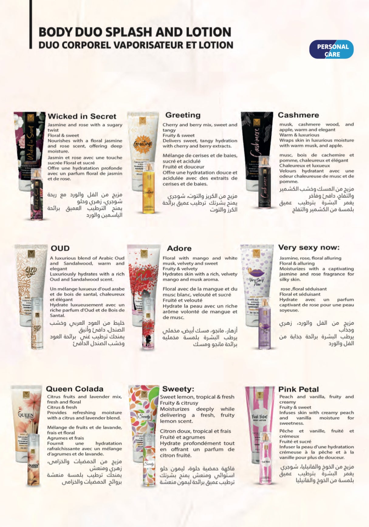 Melano Pharma - Queen Colada Body Lotion & Body Splash