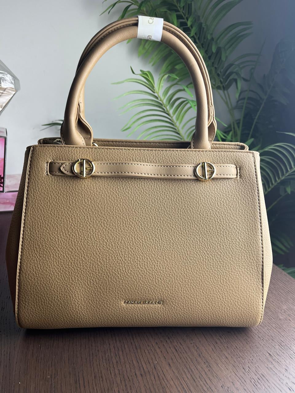 Canarlisa & CR Luxury Bag2 (Black, Beige, Brown and Khaki Colors) 7230