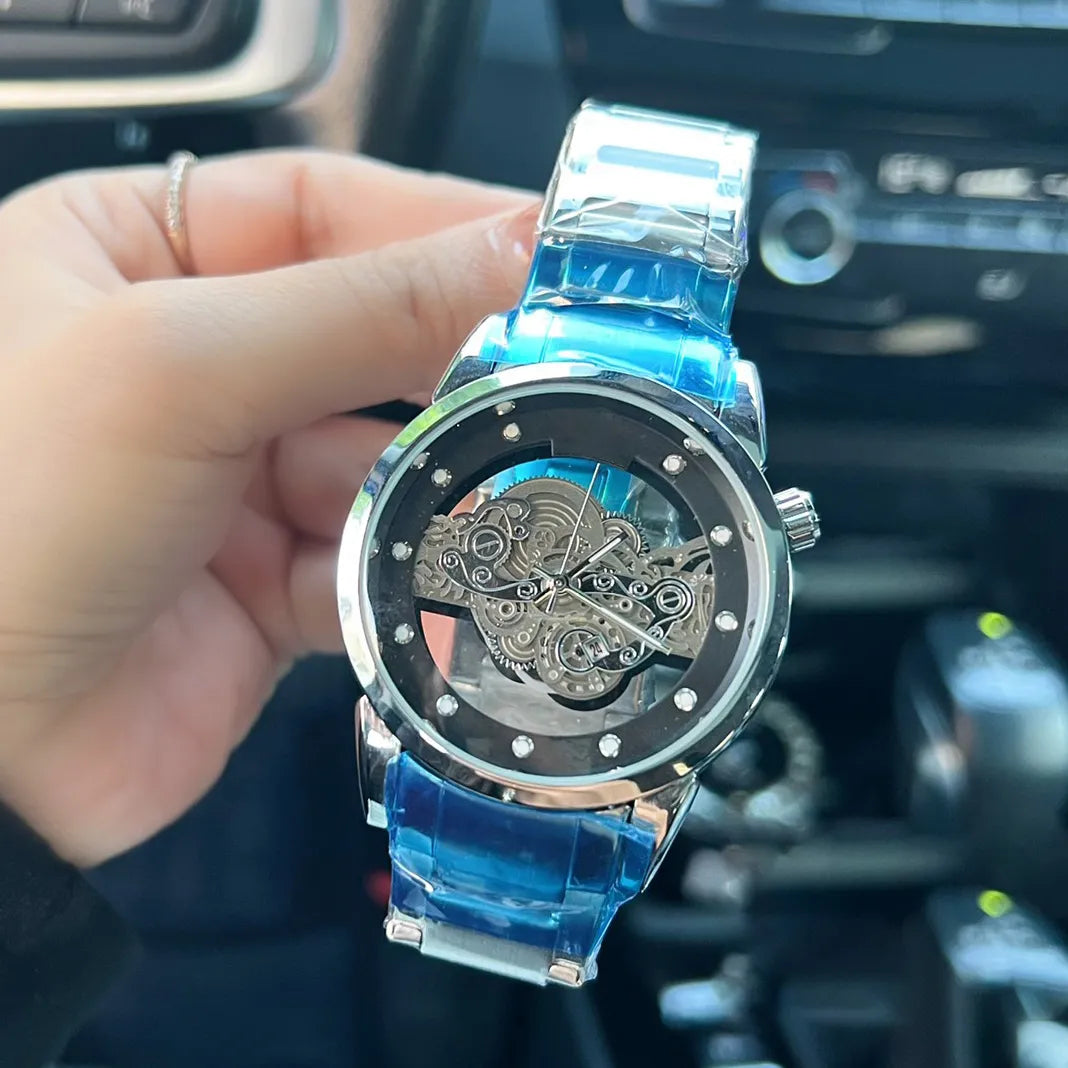 Elite Men Analog Watches Hoursly Silver