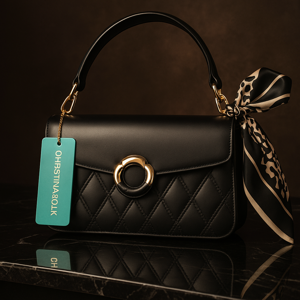 Christina & OLK Luxury Women Bags (Beige, Black, Pink, Brown and Khaki Colors) 8514