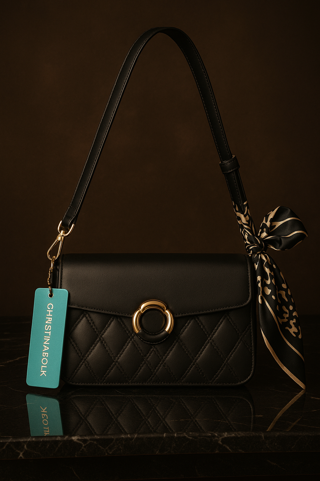 Christina & OLK Luxury Women Bags (Beige, Black, Pink, Brown and Khaki Colors) 8514