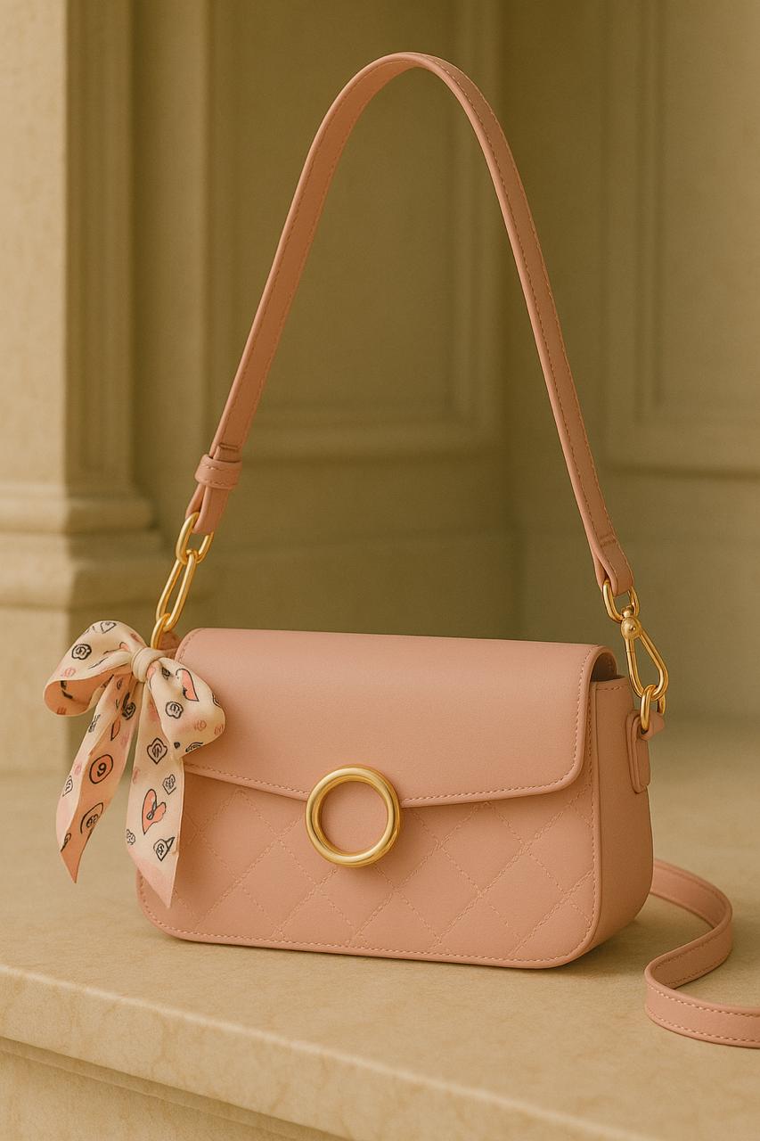 Christina & OLK Luxury Women Bags (Beige, Black, Pink, Brown and Khaki Colors) 8514