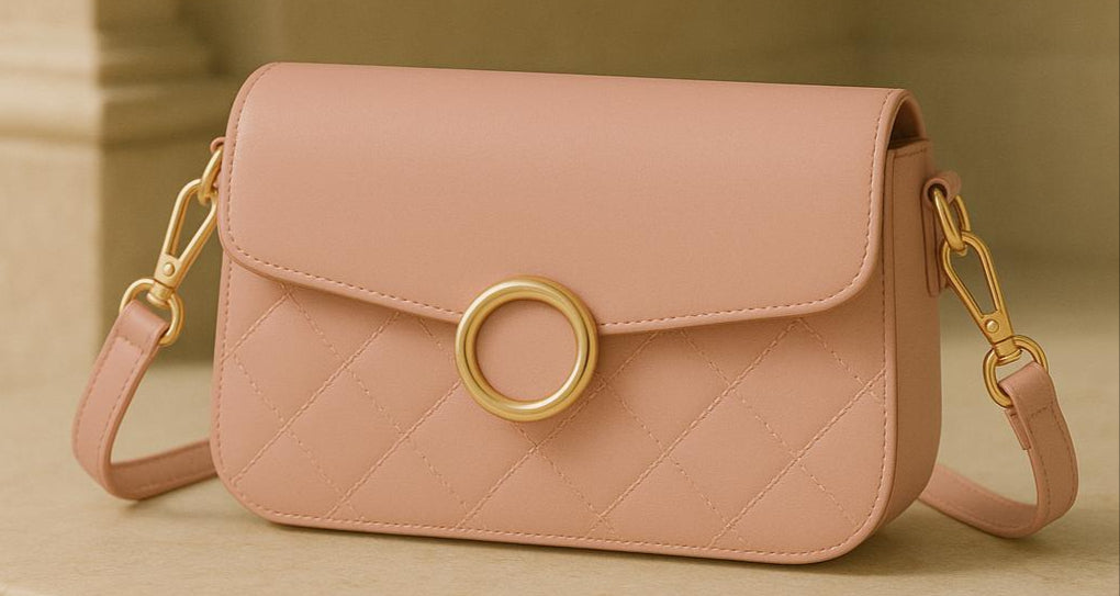 Christina & OLK Luxury Women Bags (Beige, Black, Pink, Brown and Khaki Colors) 8514