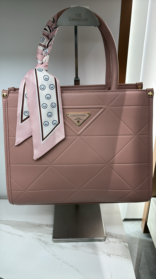 Christina OLK W7651 Luxury Bag (Pink, Beige, Green, Black, khaki and Brown colors) 8595