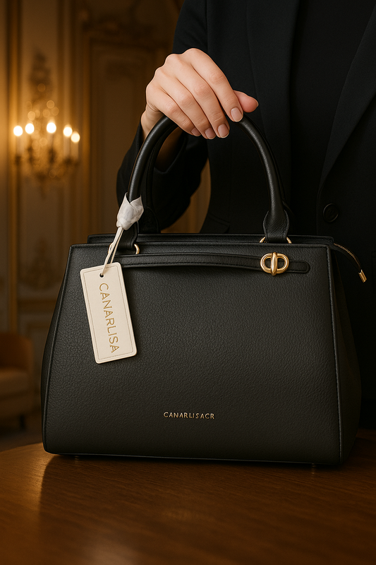 Canarlisa & CR Luxury Bag2 (Black, Beige, Brown and Khaki Colors) 7230