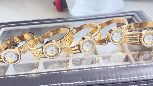Women’s Stainless Steel Analog Watch (5 different styles)
